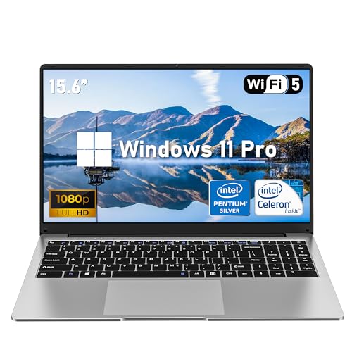 NIAKUN 15.6'' Laptop Computer, N4000 Processor Laptops with 8GB RAM, 256GB SSD,15.6 inch FHD 1920 * 1080 Display, WIFI5, BT4.2, Windows 11 Pro